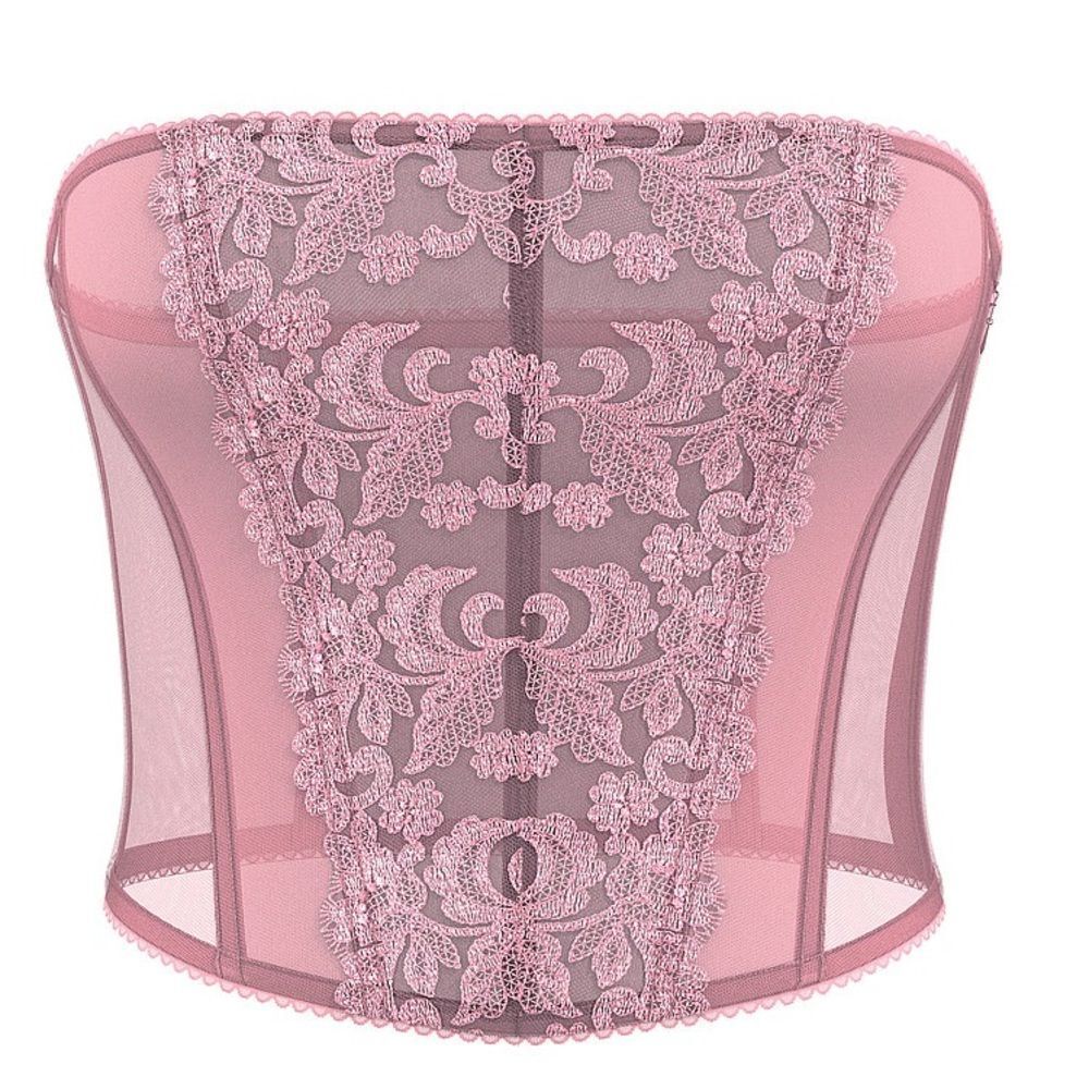 Victoria’s Secret Very Sexy Vintage Blossom Strapless Corset Top in the Size XL